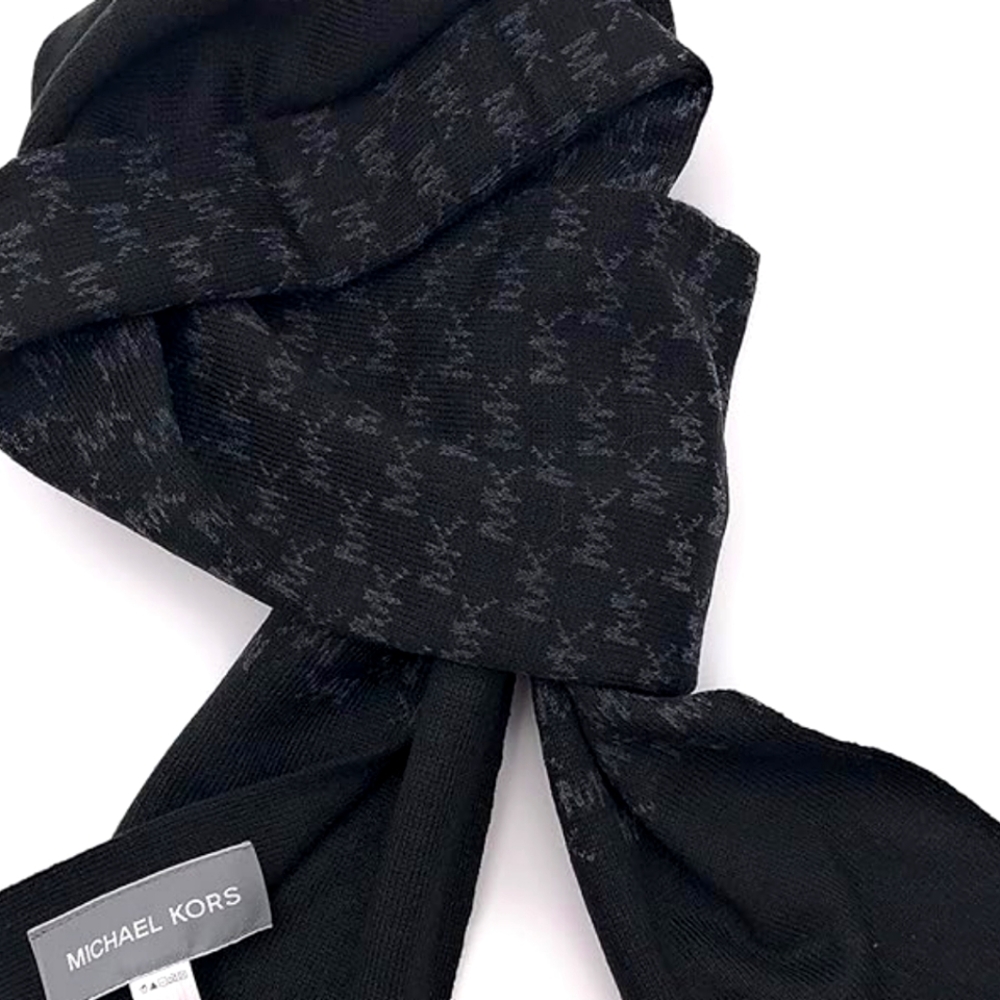 Mens black Michael Kors scarf